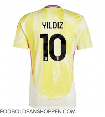 Juventus Kenan Yildiz #10 Udebanetrøje 2024-25 Kortærmet